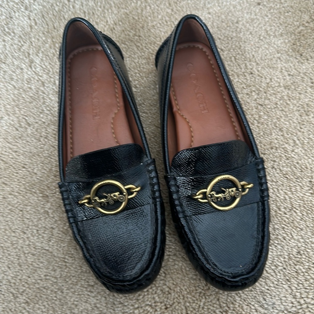 Girls size 5 Coach shoes